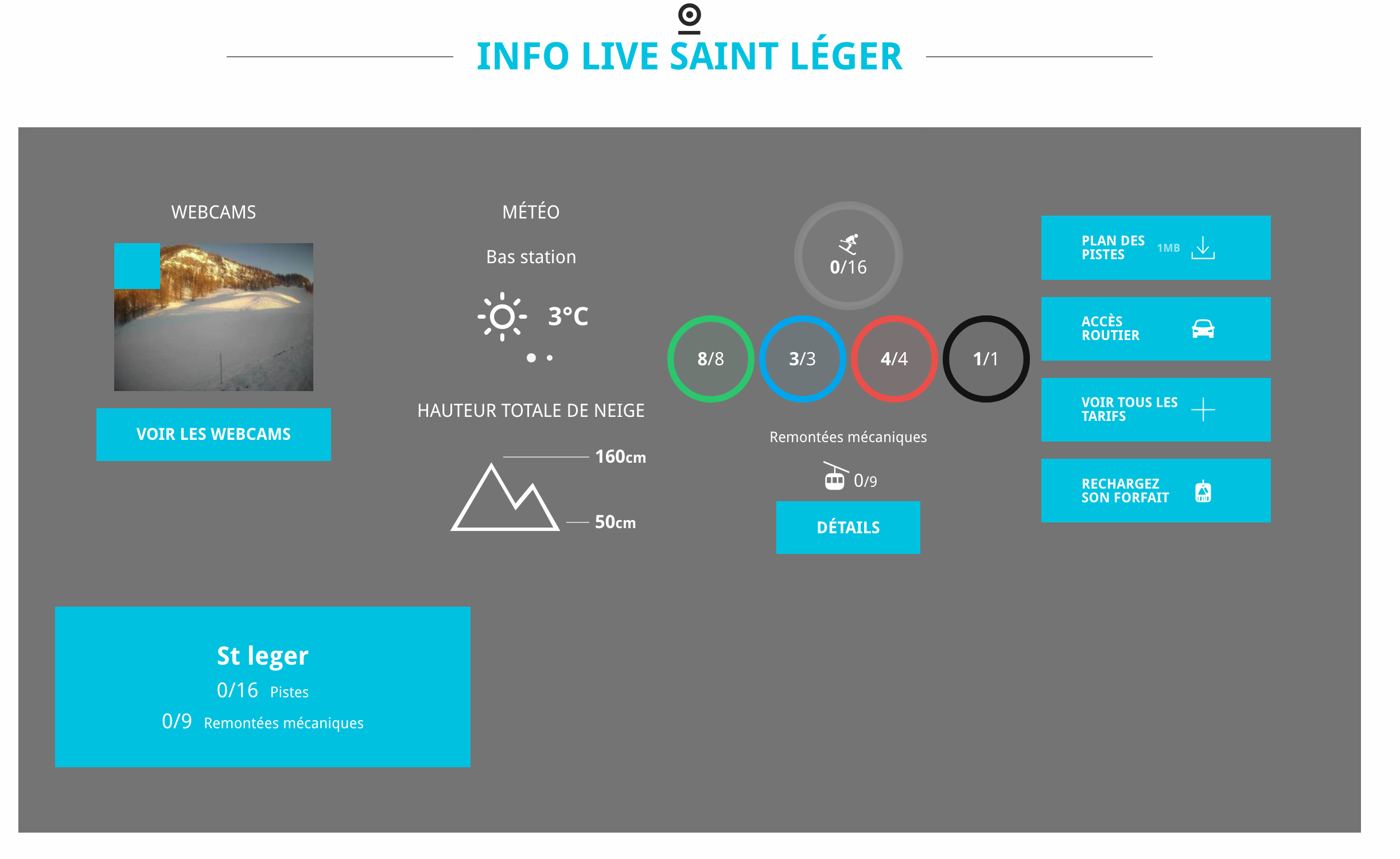 L'info en live à Saint-Léger-les-Mélèzes.