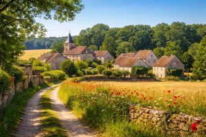Le hameau rural de Besigny