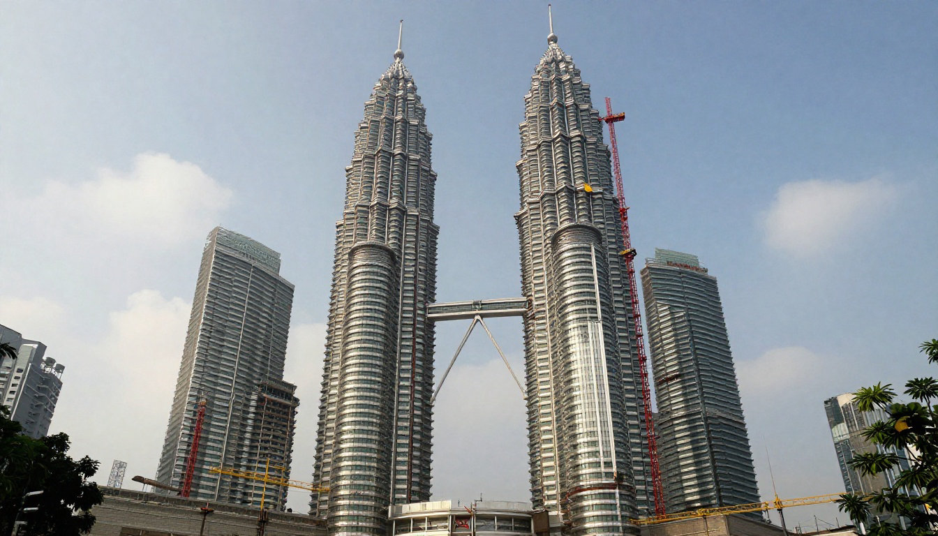 Historique et contexte de la construction des tours Petronas