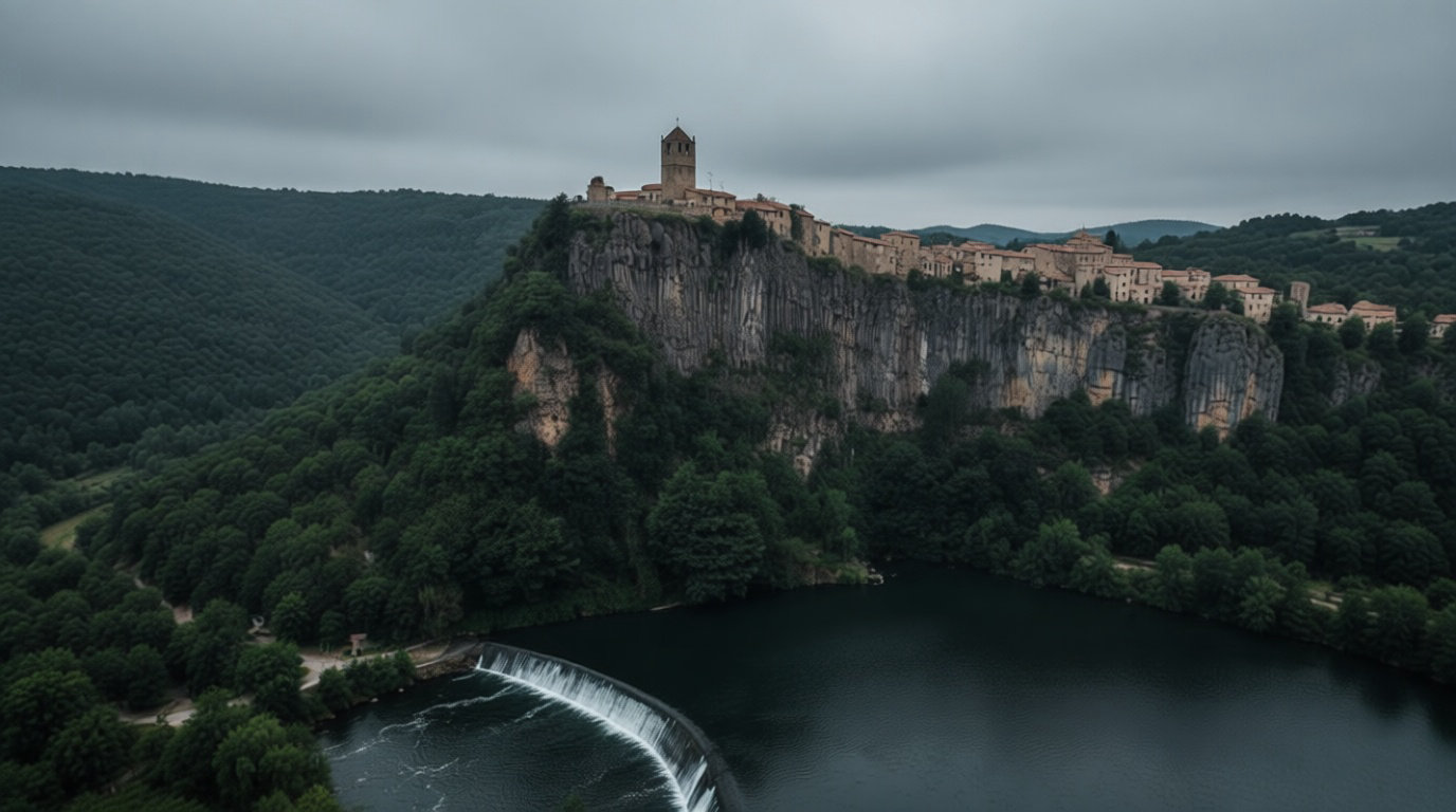 Castellfollit de la Roca et les paysages volcaniques