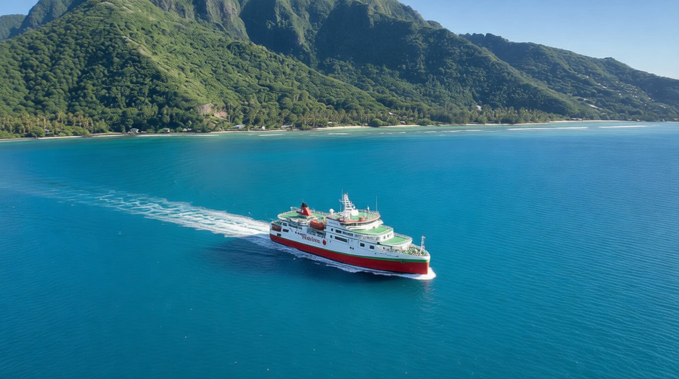 L'organisation des transports et du hub de Papeete