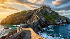La mer à san juan de gaztelugatxe