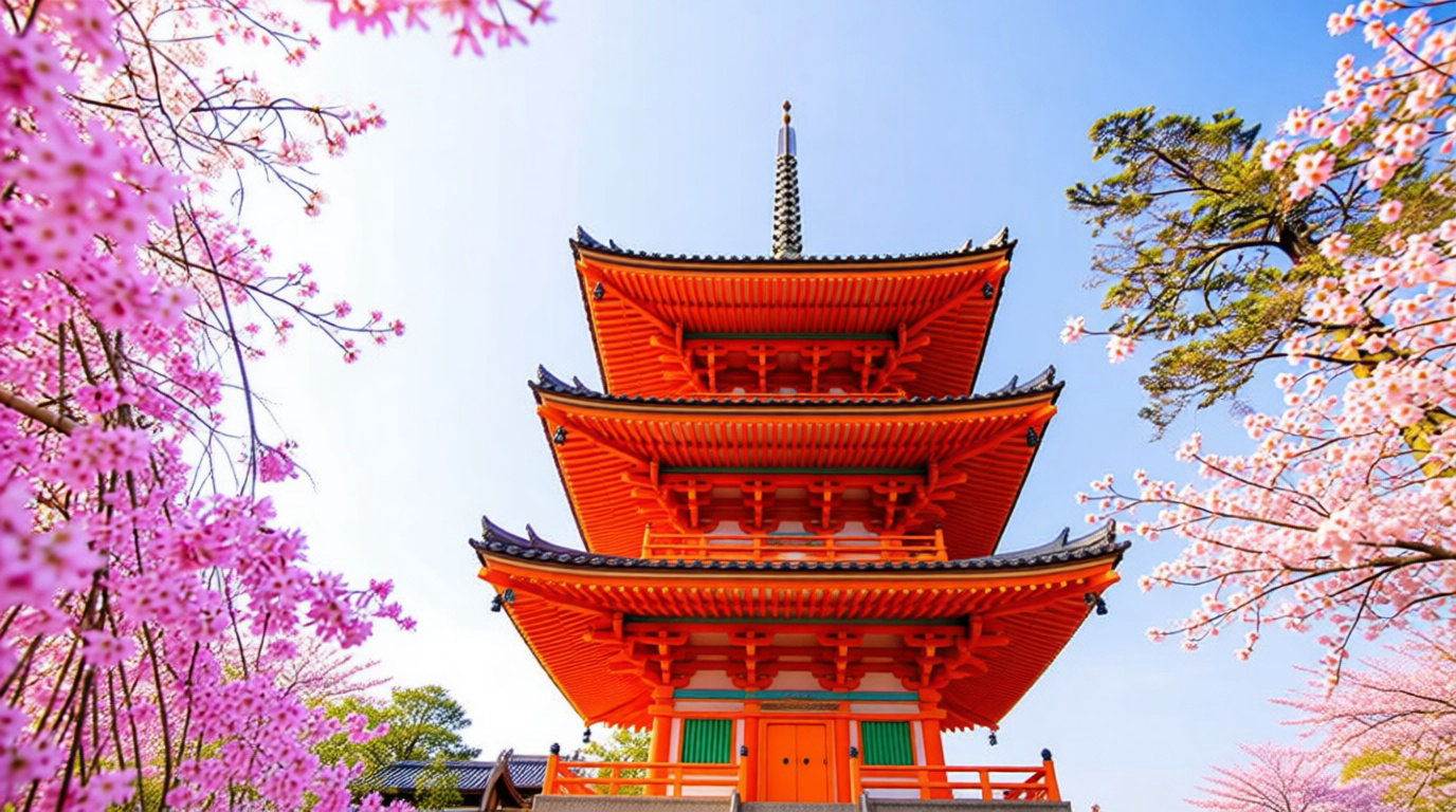 Le Japon pour la magie des cerisiers en fleurs 🌸