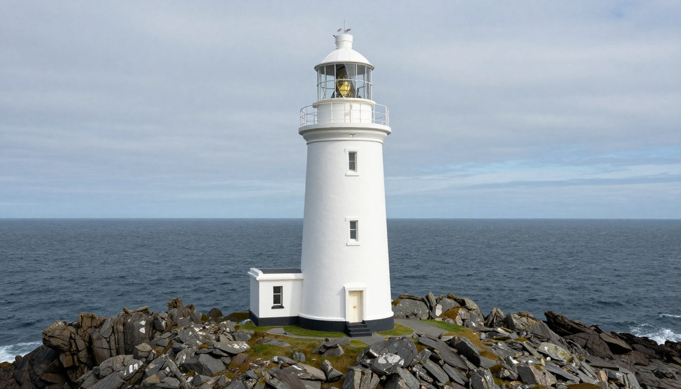 Le patrimoine de Rathlin island entre falaises et phares