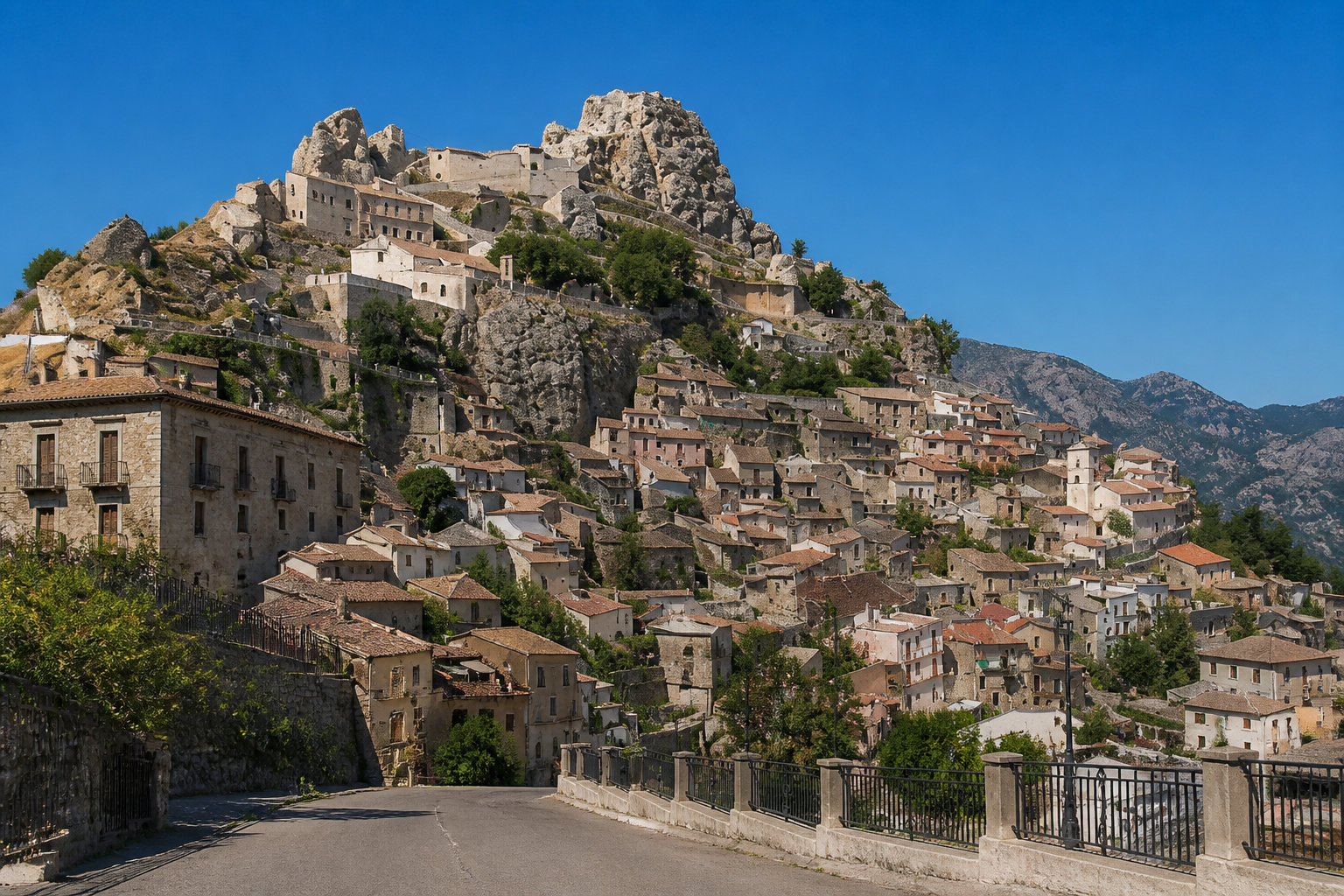 Bova le coeur de l'héritage grec en Calabre