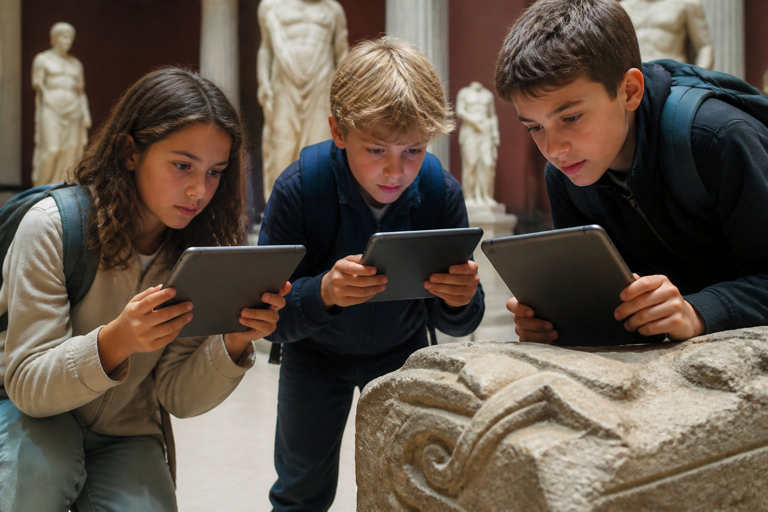 Est-ce que vos enfants vont s'ennuyer pendant le parcours