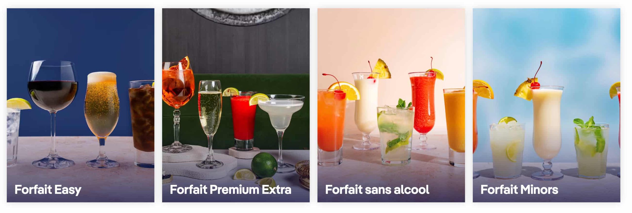 Les forfaits boisson de MSC Croisières.