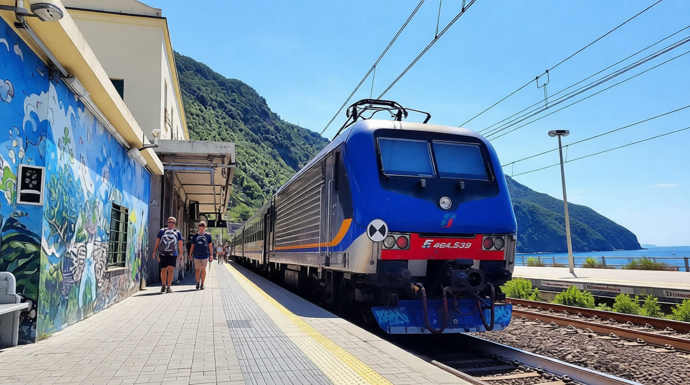 Fonctionnement des transports et de la Cinque Terre Card