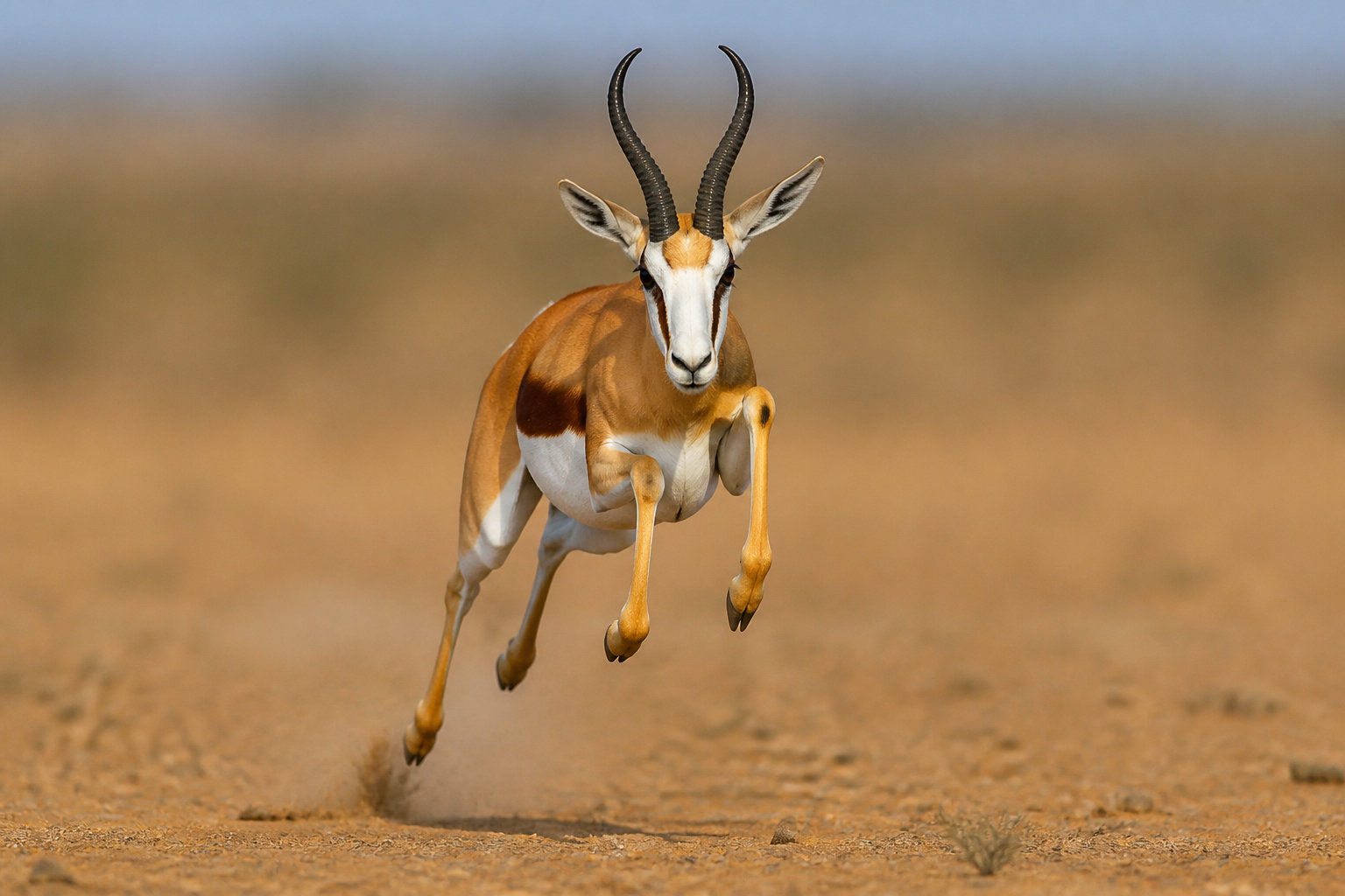 Le Springbok : la gazelle sauteuse du sud