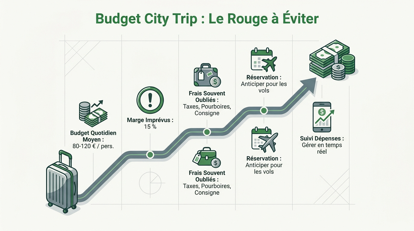 Gestion du budget pour un city trip réussi sans imprévus financiers