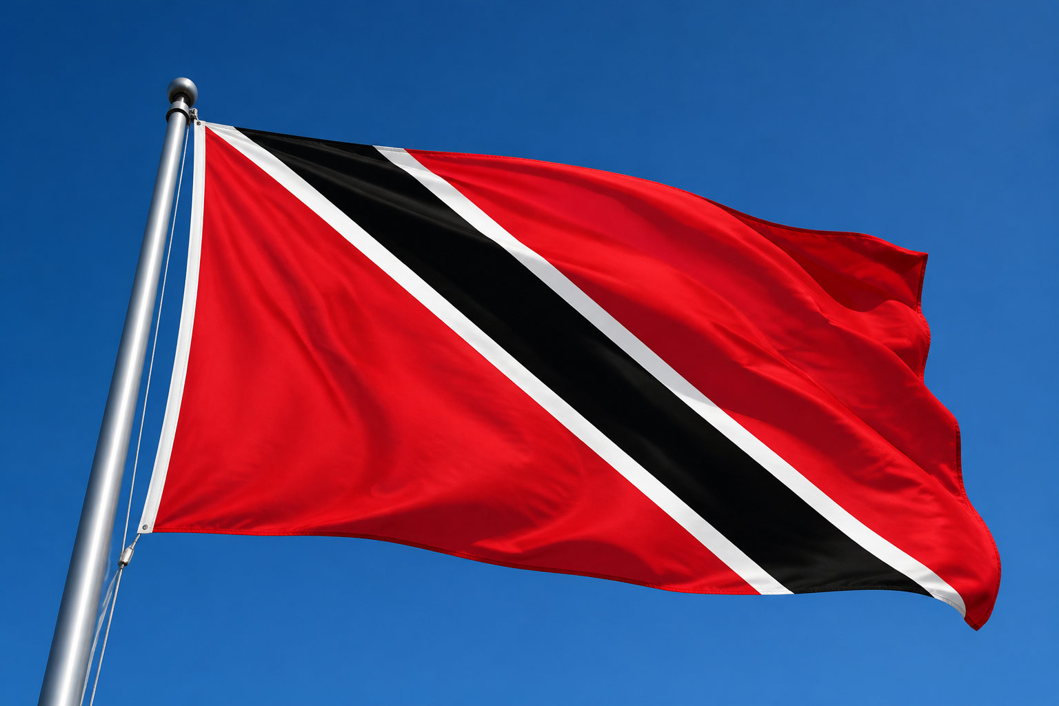 Pourquoi Trinité-et-Tobago utilise-t-il aussi ces couleurs ?